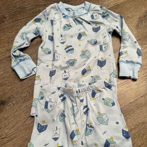 Noomie Baby Hanukkah Themed Pajama Set Sz 18-24M